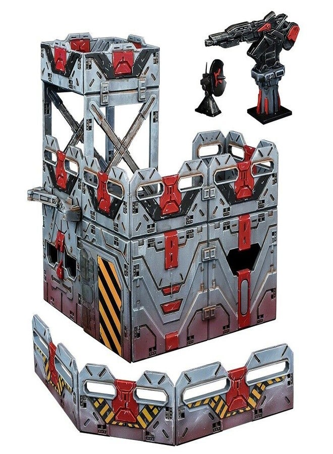 mantic Games, Miniature Game, Terrain Crate: Military Checkpoint - Image 1